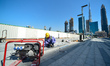 A construction worker seen in the City Walk area, in Dubai downtown.On Monday, 6 February...
