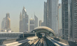 A view of Dubai Metro's Business Bay station on the Red Line near Dubai's downtown.On Mon...