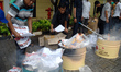 Election Commission of Jakarta culling of spoiled ballots at the Office on February 14, 20...