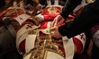 (EDITOR'S NOTE: File photo) A moment of dressing of Pope Celestine V, also known as Pope o...