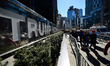 Thousands gather around the nation on Presidents Day, February 20th, 2017, to protest the...