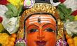 Idol of Lord Shiva during the Maha Shivaratri Festival at a Tamil Hindu temple in Ontario,...