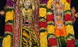 Idols of Lord Shiva and Goddess Parvati during the Maha Shivaratri Festival at a Tamil Hin...