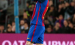 Leo Messi during La Liga match between F.C. Barcelona v Sporting de Gijion, in Barcelona,...