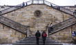 Various travel images of Prague, the capital city of Czech Republic during the winter on a...