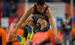 Jean-Marc Pontvianne, France,  during Triple Jump finale for men at European athletics ind...