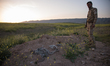 One of many mass graves in Sinjar, Iraq, where thousands of Yazidis were exceuted and  bur...