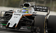 Sergio Perez of Mexico driving the (11) Sahara Force India F1 Team VJM10 in action during...