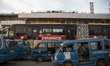 The construction progress of MRT Project in Jakarta at Lebak Bulus area-Jakarta. Mass Rapi...