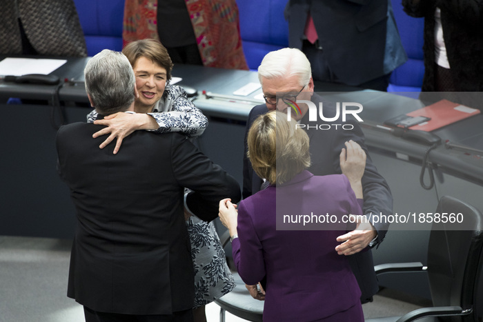 Swearing-in ceremony of new German President Steinmeier in Berlin