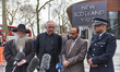 All Religious Leaders give statement outside New Scotland Yard office in London, on March...