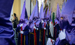 Piligrims at Holy Tuesday in Malaga, Spain, on 11th of April 2017.
The procession called...