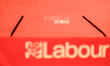 Banner of the U.K. opposition Labour party in London, U.K., on Thursday, April 20, 2017. L...
