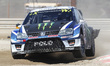 Johan KRISTOFFERSSON (SWE) in Volkswagen Polo GTI of PSRX Volkswagen Sweden in action duri...