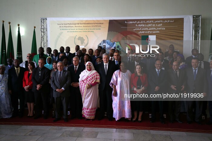 Second session of the Commission on Social Work and Labor in Algiers