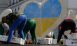 Kyiv prepares to host Eurovision 2017 song contest, in Kiev, Ukraine, on April 27, 2017. 