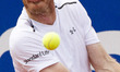 Andy Murray during the match against Dominic Thiem in the ATP 500 Open Barcelona Banc de S...