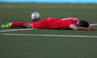 Marco Sansovini of Teramo Calcio delusion at the end of the Lega Pro round B match between...