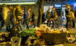 A pile of garbage in a comercial street in Madrid, Spain, on November 8, 2013. Street clea...