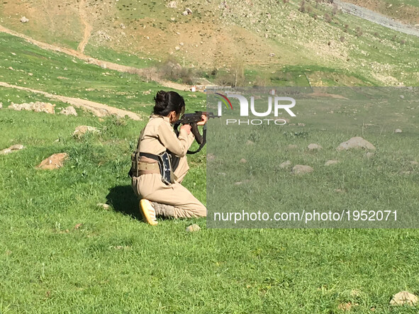 The Democratic Party of Iranian Kurdistan's (PDKI) armed wing, known as the Iranian peshmerga, located in the border near Iran continue thei...