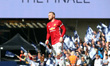 Manchester United's Wayne Rooneyduring Premier League match between Tottenham Hotspur and...