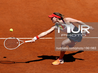 Tennis WTA Internazionali d'Italia BNL Second Round 
Alize Cornet (FRA) at Foro Italico in Rome, Italy on May 17, 2017.
 (