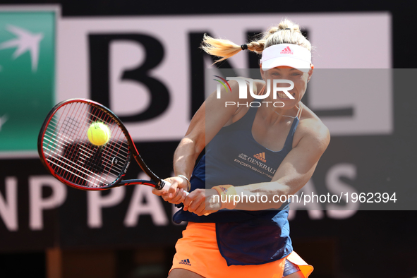 Tennis WTA Internazionali d'Italia BNL Second Round 
Angelique Kerber (GER) at Foro Italico in Rome, Italy on May 17, 2017.
 