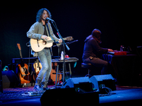 Chris Cornell is an American musician, singer and songwriter of Soundgarden and Audioslave. April 18 2016, Roma Auditorium Parco della Music...