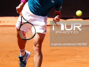 Tennis ATP Internazionali d'Italia BNL quarterfinals
Milos Raonic (CAN) at Foro Italico in Rome, Italy on May 19, 2017.
(
