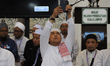 Malaysian Deputy Prime Minister and Home Minister Ahmad Zahid Hamidi takes photo of thousa...