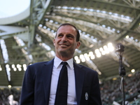 Massimiliano Allegri, head coach of Juventus FC, beforethe Serie A football match between Juventus FC and FC Crotone at Juventus Stadium on...