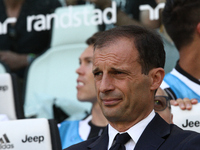 Juventus coach Massimiliano Allegri during the Serie A football match n.37 JUVENTUS - CROTONE on 21/05/2017 at the Juventus Stadium in Turin...