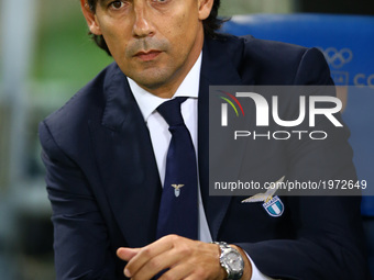 Serie A Lazio v Inter
Simone Inzaghi manager of Lazio at Olimpico Stadium in Rome, Italy on May 21, 2017.
 (
