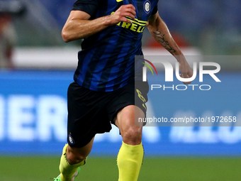 Serie A Lazio v Inter
Antonio Candreva of Internazionale  at Olimpico Stadium in Rome, Italy on May 21, 2017.
 (