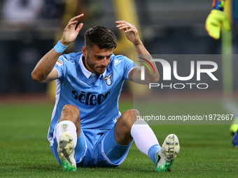 Serie A Lazio v Inter
Wesley Hoed of Lazio after the own-goal scored at Olimpico Stadium in Rome, Italy on May 21, 2017.
 (
