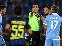 Serie A Lazio v Inter
The referee Marco Di Bello at Olimpico Stadium in Rome, Italy on May 21, 2017.
 (
