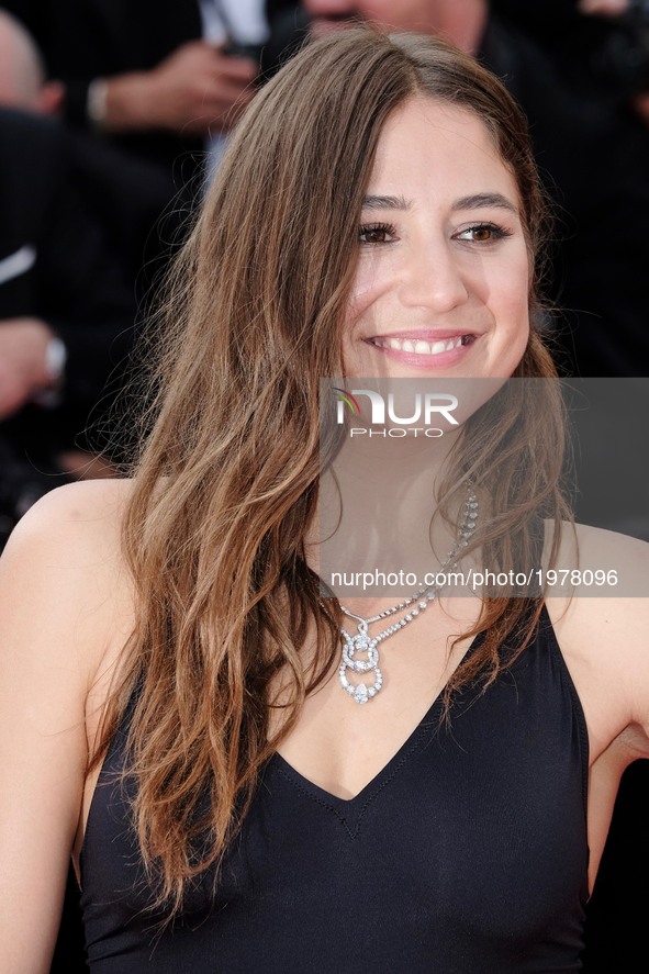 Izia Higelin at the 70th Anniversary Red Carpet Arrivals   during the 70th Cannes Film Festival at the Palais des Festivals. Cannes, France...