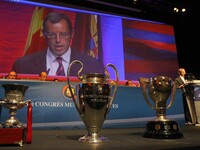 Sandro Rosell, former president of FC Barcelona in a file image of 2011, in Barcelona, Spain. (