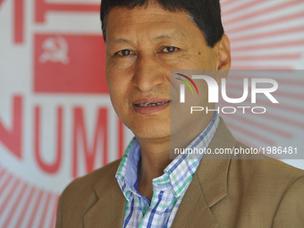 File Photo of Bidya Sundar Shakya
Bidya Sundar Shakya of CPN-UML has been elected mayor of the Kathmandu Metropolitan City beating Raju Raj...