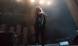 English poet, spoken-word artist and playwright Kate Tempest performs live on stage at O2...