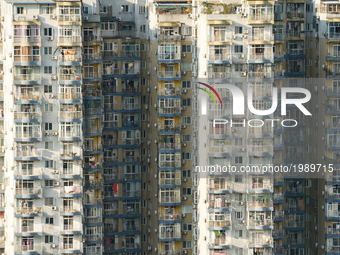 A general view of a typical appartment block seen from Yellow Crane Tower site situated on Sheshan (Snake Hill).
On Monday, September 14, 20...