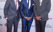 (l-r), Comedian, writer and actor, Chris Spencer, Comedian, writer actor and Master of Cer...
