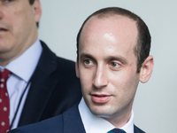 Stephen Miller, President Trump's senior advisor for policy, was in attendance for President Trump's announcement that the United States is...