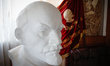 A bust of former Soviet leader Vladimir Ilyich Ulyanov more commonly known as Vladimir Len...