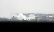 Smoke rises following what witnesses said were Israeli air strikes in Rafah in the souther...