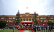 President Bidya Devi Bhandari administers the oath of office and secrecy to newly elected...
