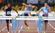 Golden Gala Iaaf Diamond League Rome 2017Orlando Ortega (ESP), Andrew Pozzi (USA) and Ser...