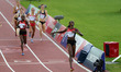 (140802) -- GLASGOW, August 2, 2014 () -- Eunice Jepkoech Sum of Kenya crosses the finish...