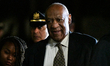Entertainer Bill Cosby departs Montgomery Courthouse after the fourth day of jury delibera...