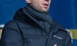 Arseniy Yatsenyuk during a mass demonstration on Sunday.The protest on Kiev‚??s central I...